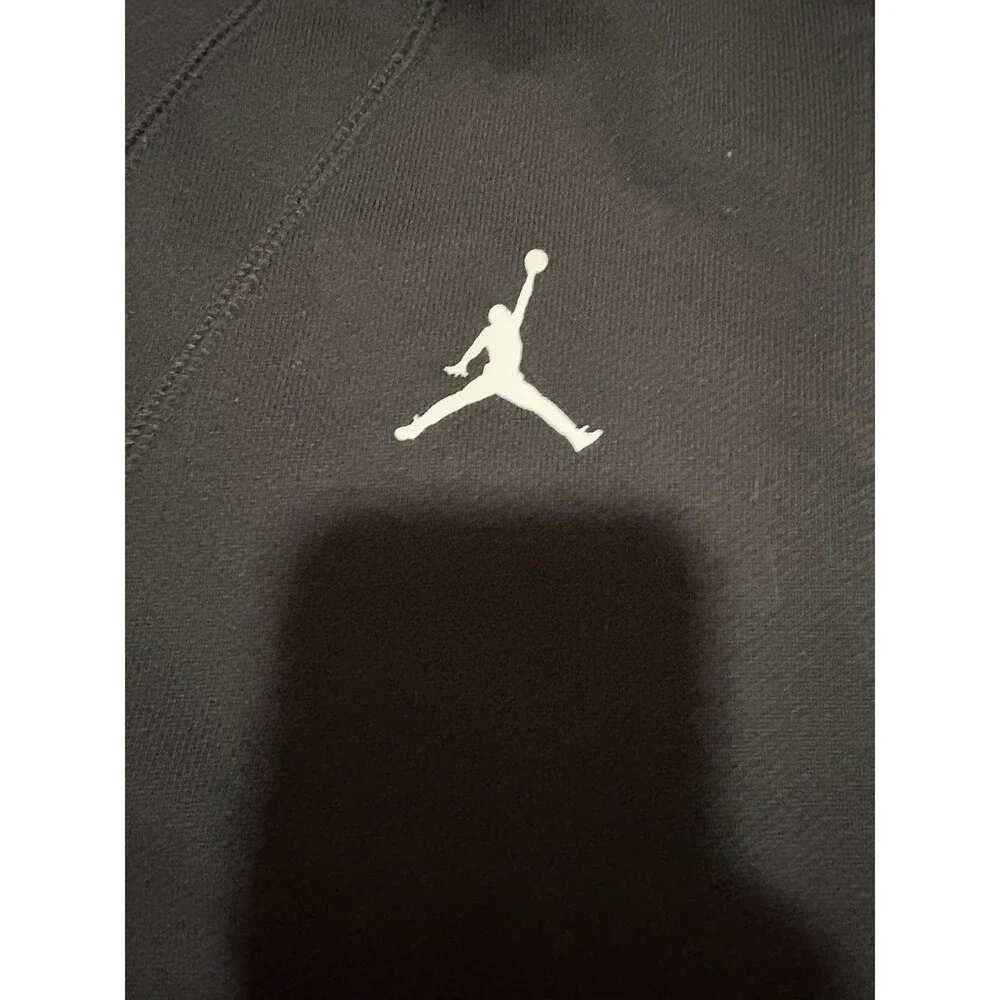 Jordan Brand PSG Paris Saint-Germain Arched Logo Full Zip Hoodie Black XL